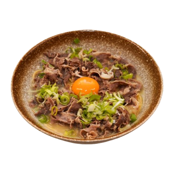 Rice Noodle de miso con ternera