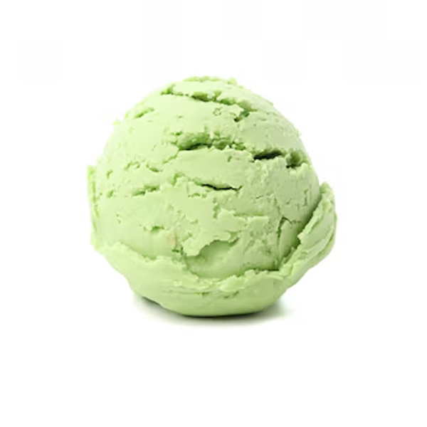 Helado matcha
