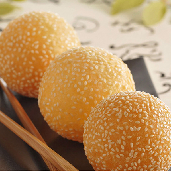 Bolas de Sésamo y cacahuete