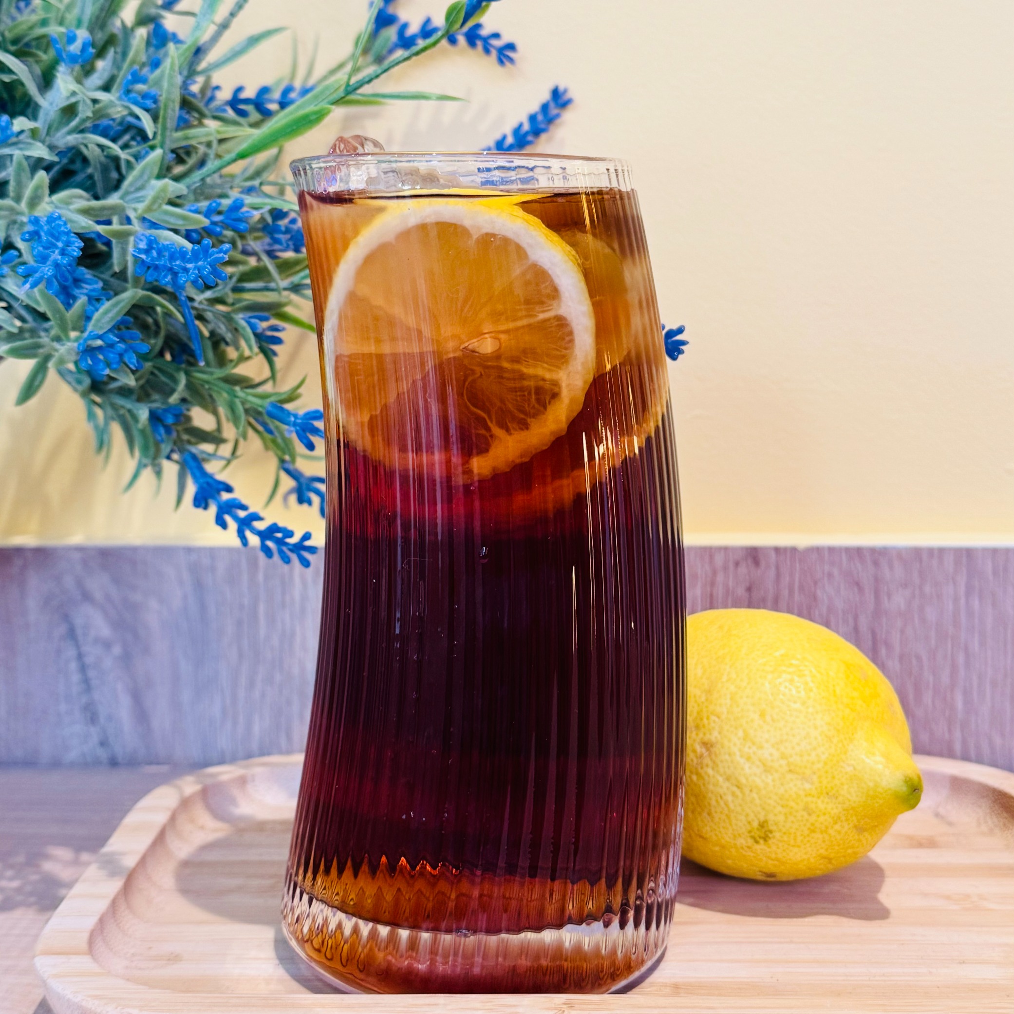 Sopa de ciruela con hielo