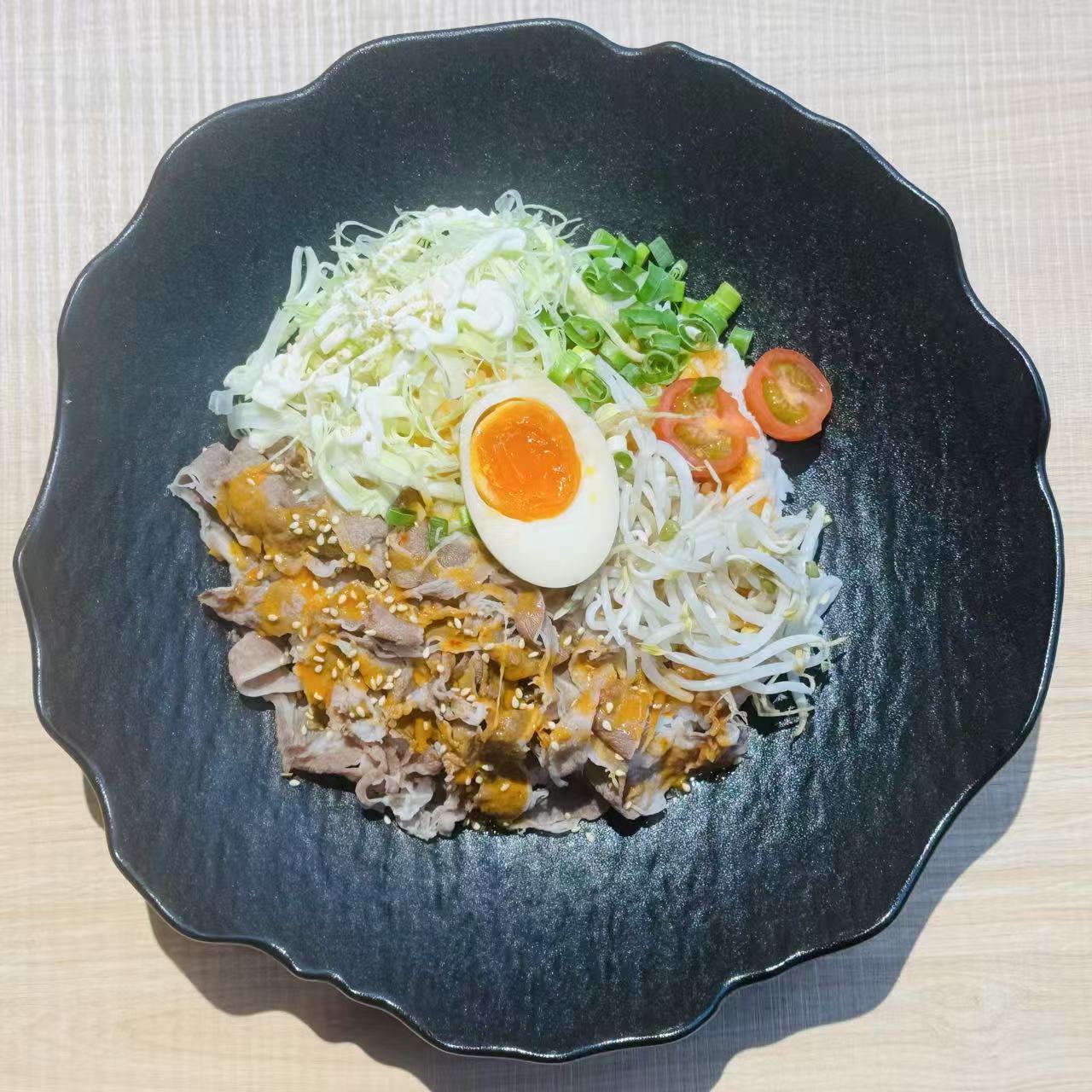 Arroz bibimbap coreano