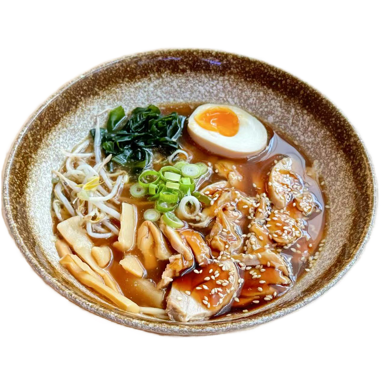 Ramen de pollo teriyaki